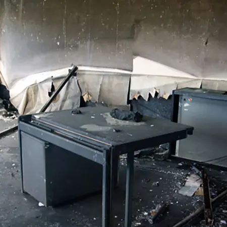 fire damage restoration